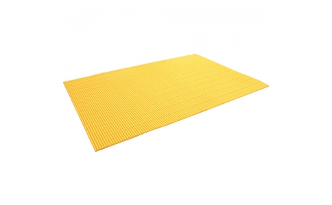トラスコ中山（株）  TNS-6090Y  ＴＲＵＳＣＯ　ジャバラマットスリム　６００Ｘ９００ｍｍ　イエロー
