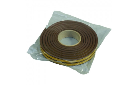 （株）光  KDT89-200  光　戸当りクッションテープ　Ｄ型　茶　（１巻入）