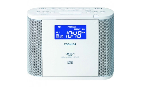 （株）東芝  TY-CDR8(W)  東芝　ＣＤクロックラジオ