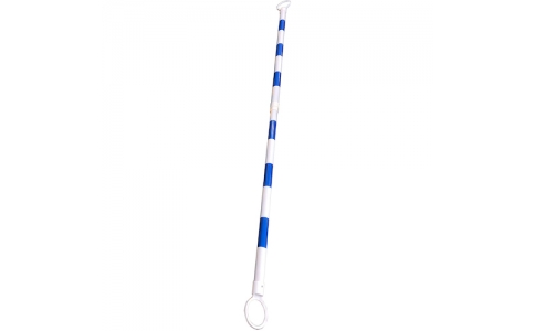 （株）グリーンクロス  1105050314  グリーンクロス　ＰＶＣ製伸縮式コーンバー（青白）