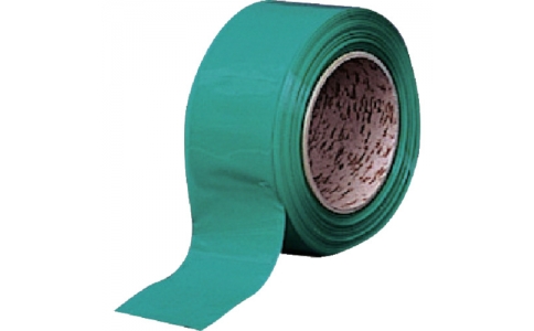 ユニット（株）  386-16  ユニット　単管パイプ用チューブ（緑）　塩化ビニール　９０ｍｍ幅×１００ｍ