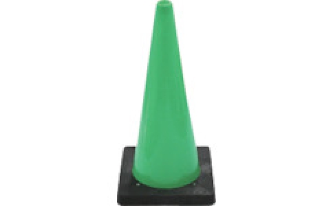 安全興業（株）  3.0SG  ＡＮＺＥＮ　安全コーン　ＡＺコーン３．０　緑　反射無し