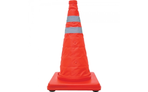 三甲（株）  8Y0138  サンコー　自在コーン４５０Ｈ（保安灯無）　８Ｙ０１３８　橙