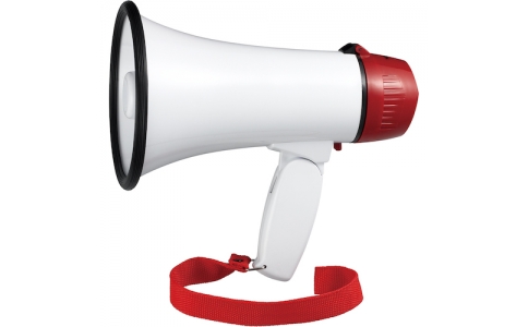 （株）ヤザワコーポレーション  Y01HMN05WH  ＹＡＺＡＷＡ　ハンドメガホン５Ｗ