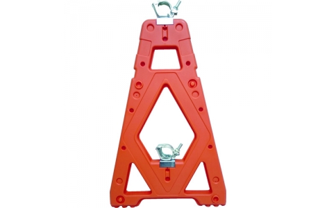 （株）仙台銘板  3190011  仙台銘板　Ｍガード　オレンジ　（単管バリケード）