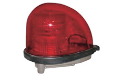 （株）小糸製作所  FL-2NCR  小糸　赤色丸型警光灯　２Ｎ型　ボルト直付けタイプ　２４Ｖ