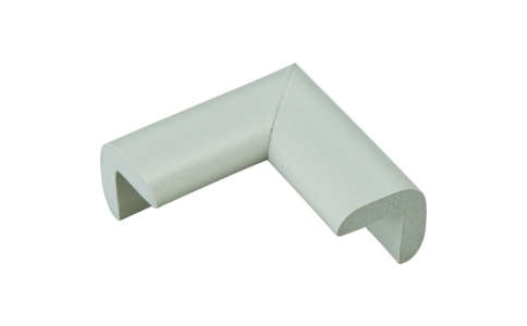 トラスコ中山（株）  TAC-270LG  ＴＲＵＳＣＯ　安心クッション　コーナー用　細　４個入り　ライトグレー