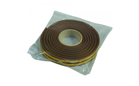 （株）光  B-KDT89-200  光　戸当りクッションテープ　Ｄ型　茶