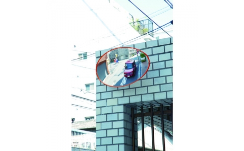 （株）光  GMH-335  光　ガレージミラー楕円型３３０ｍｍ×５５０ｍｍ