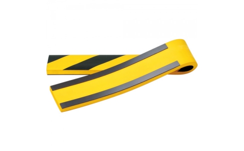 ユニット（株）  866-654  ユニット　ソフトガードクッション平型マグ付　黄／黒