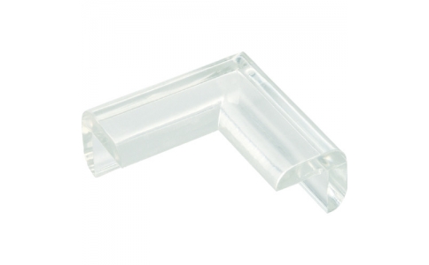 トラスコ中山（株）  TAC-270TM  ＴＲＵＳＣＯ　安心クッション　コーナー用　細　４個入り　クリア