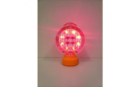 （株）仙台銘板  3050400  仙台銘板　ＬＺ警告灯　レッド