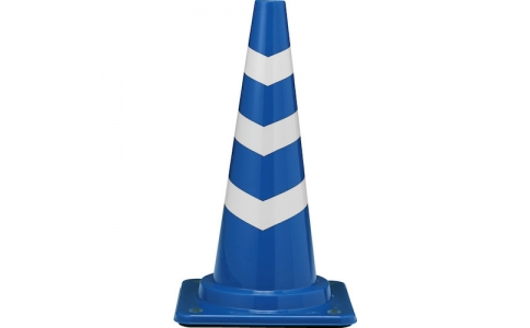 三甲（株）  8Y0386  サンコー　コーンベット付カットスコッチコーンＭ　８Ｙ０３８６　６６０Ｈφ５０青