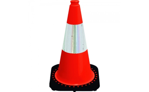 ユニット（株）  835-328  ユニット　ソフトコーン　反射　赤　Ｈ４５０