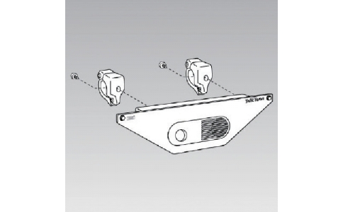 ユニット（株）  881-75  ユニット　トークナビ単管取付クランプセット