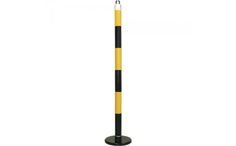 トラスコ中山（株）  TGP-13  ＴＲＵＳＣＯ　やわらかＰＵポール　黄黒　１２０ｃｍ