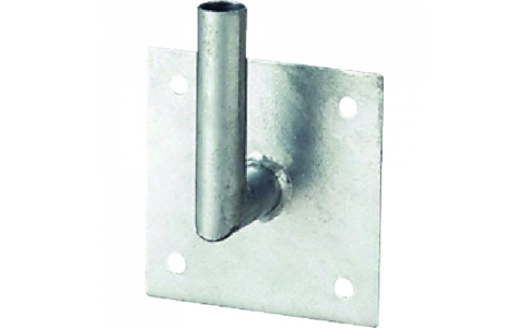 ユニット（株）  384-90  ユニット　カーブミラー用Ｌ型壁取付金具（大）