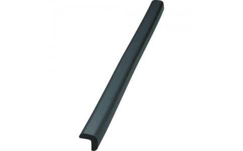 トラスコ中山（株）  TAL-390BK  ＴＲＵＳＣＯ　安心クッション　Ｌ字型　小　２本入り　ブラック