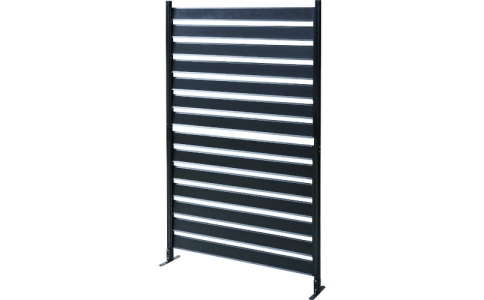 （株）山善  KABF-90H(DBR)  山善　アルミ製　ボーダーフェンス＿１７１２３