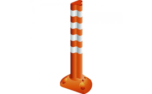 （株）グリーンクロス  6300003969  グリーンクロス　ポストフレックス　スリムベースタイプ　ＰＦ－Ｓ１０００　オレンジ