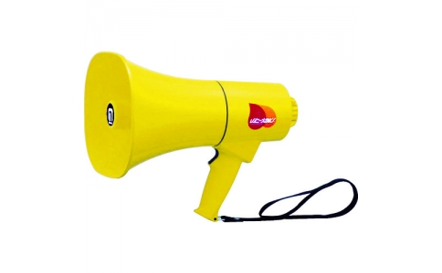 （株）ノボル電機  TS-711  ノボル　レイニーメガホン１５Ｗ　防水仕様（電池別売）