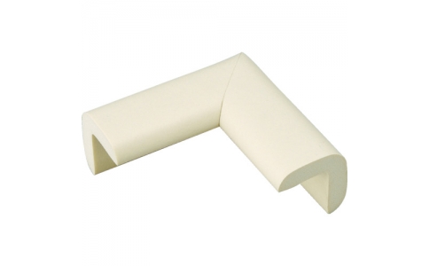 トラスコ中山（株）  TAC-370I  ＴＲＵＳＣＯ　安心クッション　コーナー用　小　４個入り　アイボリー