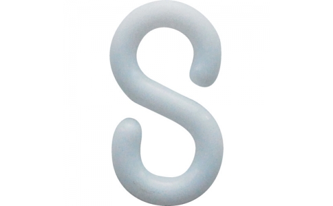 （株）ニッサチェイン  P-1561  ニッサチェイン　ＰＣエスフック　８×３５ｍｍ　白