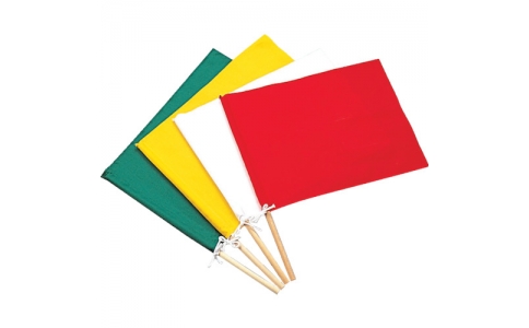 （株）日本緑十字社  TEBATAW  緑十字　手旗－白