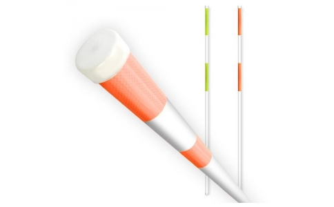 （株）グリーンクロス  6300036549  グリーンクロス　ＰＸ蛍光反射スノーポール　４０－３ＰＸ型　オレンジ　１０本セット