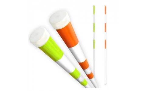 （株）グリーンクロス  6300036547  グリーンクロス　ＰＸ蛍光反射スノーポール　４０－１ＰＸ型　オレンジ　１０本セット