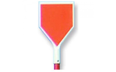 （株）グリーンクロス  6300036567  グリーンクロス　サイン・スノーポール　４０－１ＳＨ型　オレンジ　片面表示・ノーマーク　５本セット