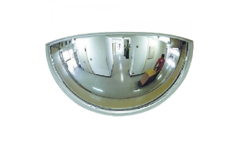 ユニット（株）  869-461  ユニット　ハーフドームミラー　アクリル製　２９５×５５０×１４７