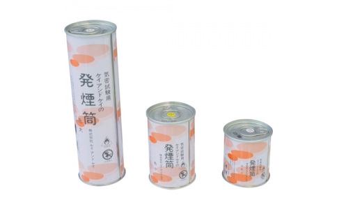 （株）グリーンクロス  6300004466  グリーンクロス　訓練用発煙筒　白　中　３分【単位：本】