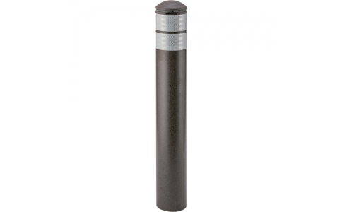 積水樹脂（株）  BSK-8K-B80-WW  積水　４０ｋｍ／ｈ衝突対応　車両進入防止車止めプロテクトボラードＢＳＫ－８メタリックブラウン（コンクリート基礎式）