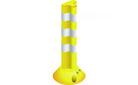 （株）グリーンクロス  6300003959  グリーンクロス　ポストフレックス　スタンダードタイプ　ＰＦ６５０　イエロー