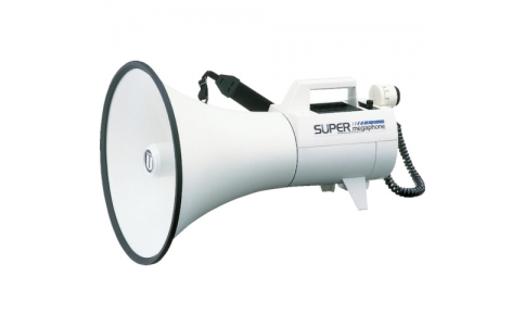 ユニペックス（株）  4560142100175  ユニペックス　メガホン　３０Ｗ　ホイッスル付