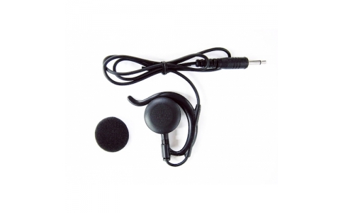 アルインコ（株）　電子事業部  EME67B  アルインコ　ＤＪＰＸ５用耳掛け型ストレートコードイヤホン黒