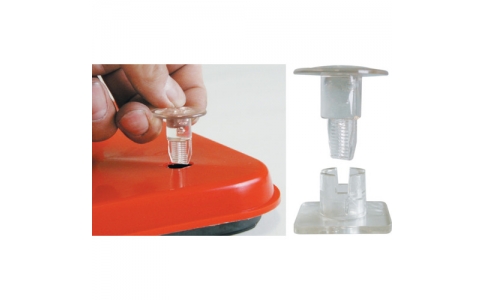 三甲（株）  8Y0095  サンコー　コーン用ジョイントピン　８Ｙ００９５　透明