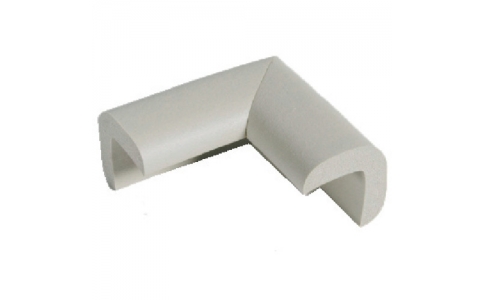 （株）カーボーイ  4968124205663  カーボーイ　安心クッションコーナー用　細　ライトグレー　４個入