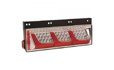 （株）小糸製作所  LEDRCL-24LS21  小糸　左レッドＶｅｒシーケンシャルトラック用オールＬＥＤリアコンビネーションランプ３連タイプ１６年／１７年対応