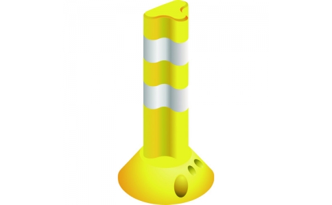 （株）グリーンクロス  6300003958  グリーンクロス　ポストフレックス　スタンダードタイプ　ＰＦ４００　イエロー