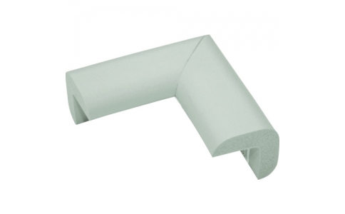 （株）カーボーイ  4968124205632  カーボーイ　安心クッションコーナー用　小　ライトグレー　４個入