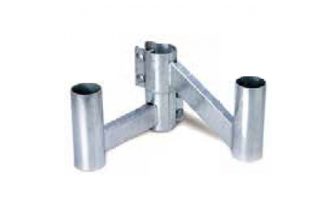 （株）グリーンクロス  6300032910  グリーンクロス　二面鏡取付金具　φ８９．１