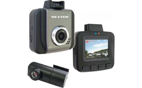 （株）エフ・アール・シー  NX-DR W22(W)  Ｆ．Ｒ．Ｃ．　日本製　前後２カメラ・ドライブレコーダー