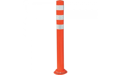 積水樹脂（株）  PCCTR-40RW-NT-T5  積水　車線分離標　ポールコーンＣＩＴＹ　Ｒ　接着式　ＰＣＣＴＲ－４０ＲＷ－Ｎ　赤