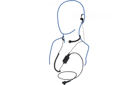 八重洲無線（株）  EM-01-834  八重洲無線　咽喉マイク