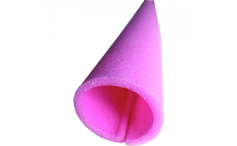 日大工業（株）  000091  ワニ印　柱養生材　まんまるガード　Ｓ　ピンク　長さ１．７ｍ　４０本入り