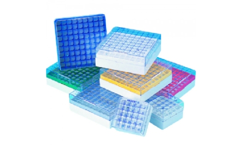 東京硝子器械（株）  602-21-50-28  ＴＧＫ　カラークライオボックス　グレー　９×９列