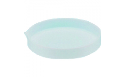 東京硝子器械（株）  282-17-38-16  ＴＧＫ　結晶皿　浅型　ＰＴＦＥ製　４００ｍＬ