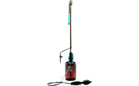 東京硝子器械（株）  371-11-41-14  ＴＧＫ　自動ビュレット　Ｇコック茶　２５ｍＬ本体